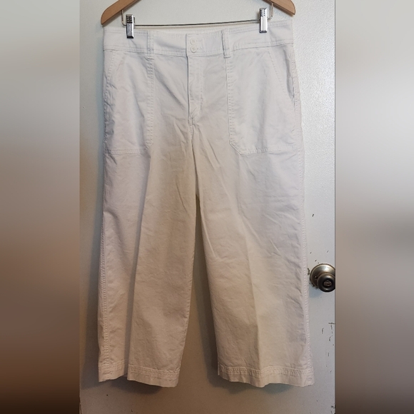 Chaps Womens White Pants - Picture 1 of 4